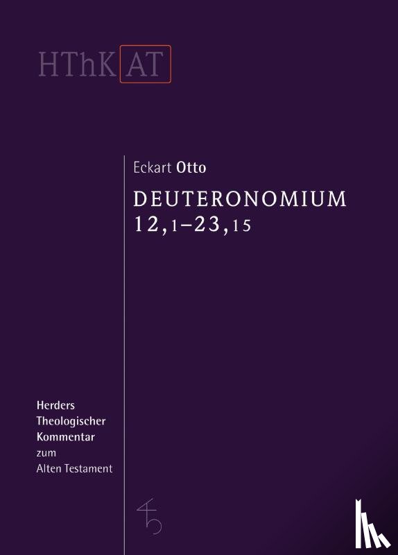 Otto, Eckart - Deuteronomium 12 - 34