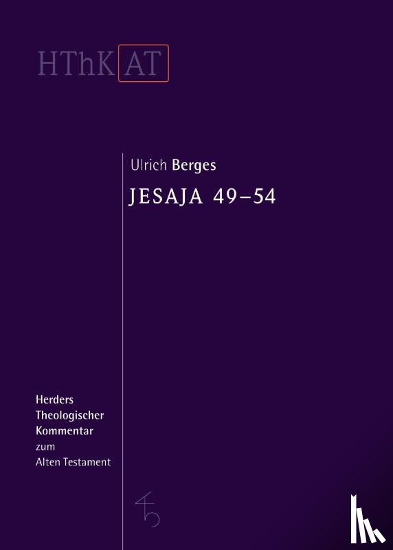 Berges, Ulrich - Jesaja 49-54