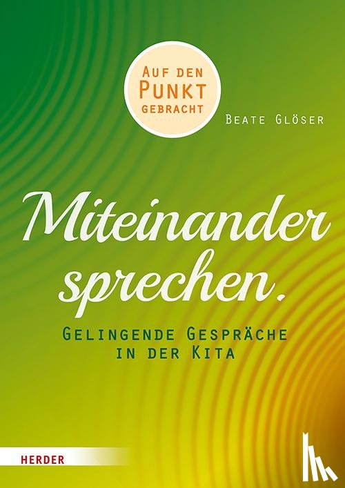 Glöser, Beate - Miteinander sprechen
