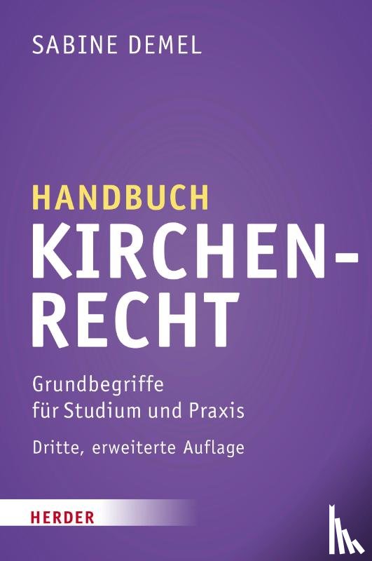 Demel, Sabine - Handbuch Kirchenrecht