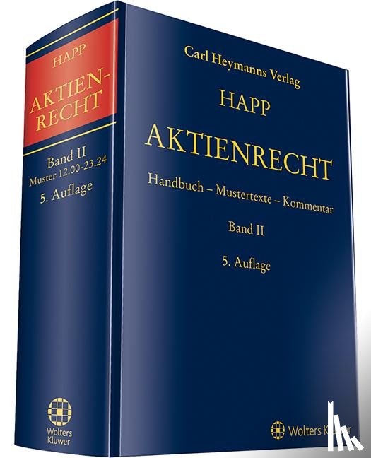  - Aktienrecht Band II