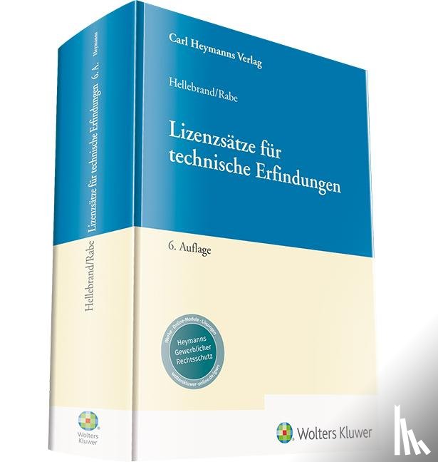 Hellebrand, Ortwin, Rabe, Dirk - Lizenzsätze für technische Erfindungen