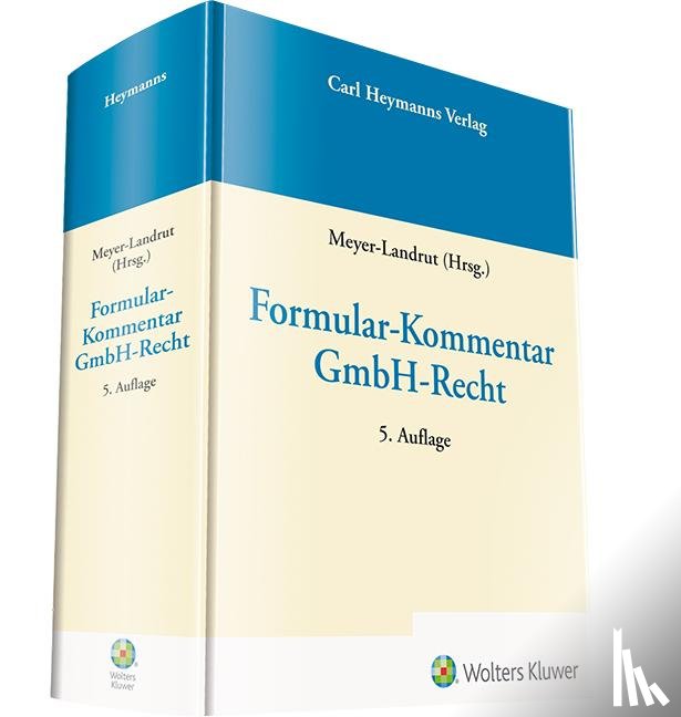 - Formular-Kommentar GmbH-Recht