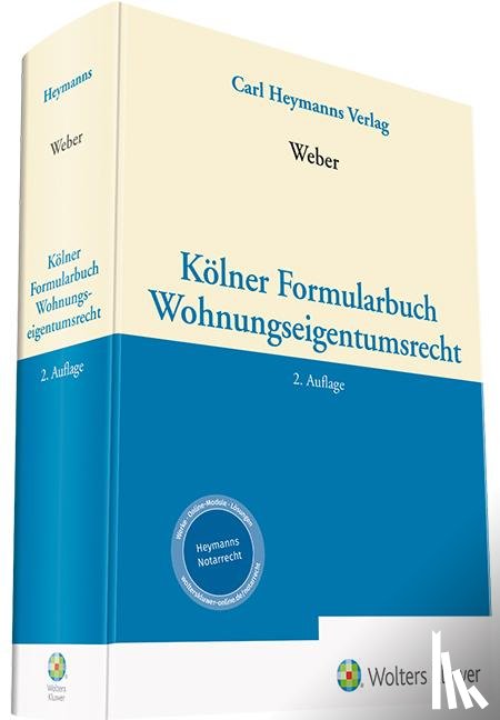  - Kölner Formularbuch Wohnungseigentumsrecht