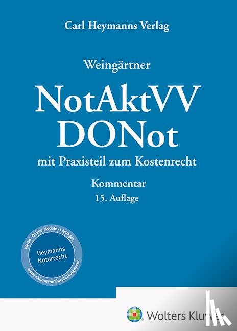Frohn, Matthias, Löffler, Sebastian, Sommerfeldt, Klaus, Sommerfeldt, Melanie - Weingärtner, NotAktVV / DONot-Kommentar