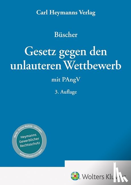  - Gesetz gegen den unlauteren Wettbewerb