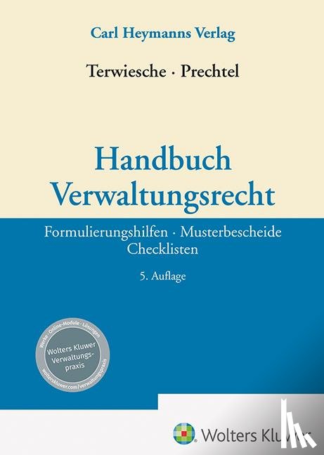  - Handbuch Verwaltungsrecht