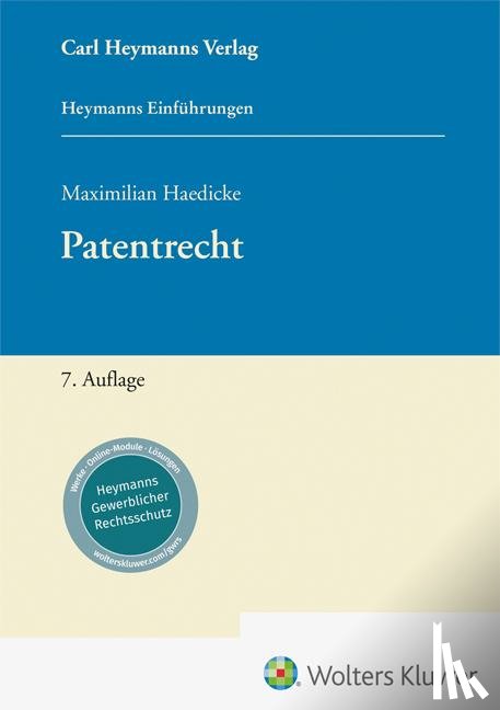 Haedicke, Maximilian - Patentrecht