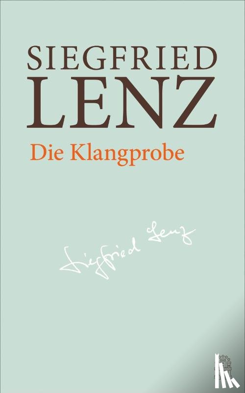 Lenz, Siegfried - Die Klangprobe