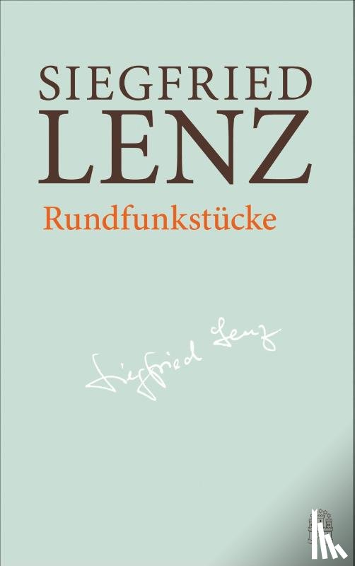 Lenz, Siegfried - Rundfunkstücke