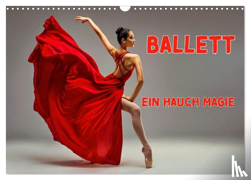Michel, Susan - BALLETT - ein Hauch Magie (Wandkalender 2026 DIN A3 quer), CALVENDO Monatskalender