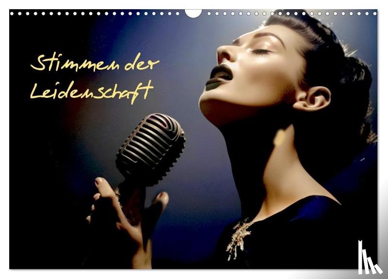 Ola Feix, Eva - Die Stimme der Leidenschaft (Wandkalender 2026 DIN A3 quer), CALVENDO Monatskalender