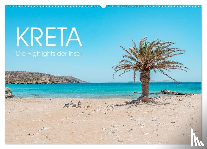 und Elisabeth Jastram, Thomas - Kreta - Die Highlights der Insel (Wandkalender 2026 DIN A2 quer), CALVENDO Monatskalender