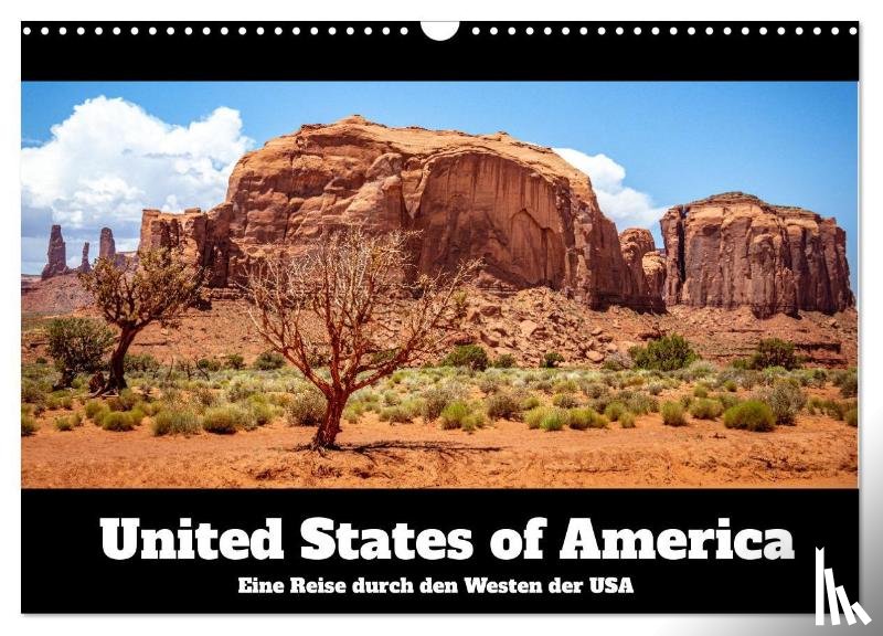 Westermann, Dennis - United States of America - Eine Reise durch den Westen der USA (Wandkalender 2026 DIN A3 quer), CALVENDO Monatskalender