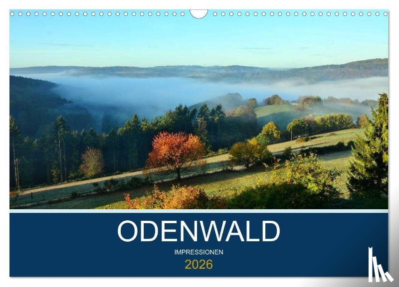 Bartruff, Thomas - Odenwald - Impressionen (Wandkalender 2026 DIN A3 quer), CALVENDO Monatskalender