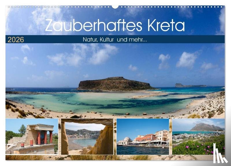 Scholz, Frauke - Zauberhaftes Kreta (Wandkalender 2026 DIN A2 quer), CALVENDO Monatskalender