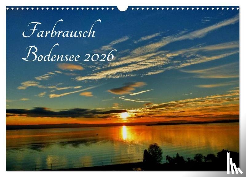 Brinker, Sabine - Farbrausch Bodensee (Wandkalender 2026 DIN A3 quer), CALVENDO Monatskalender
