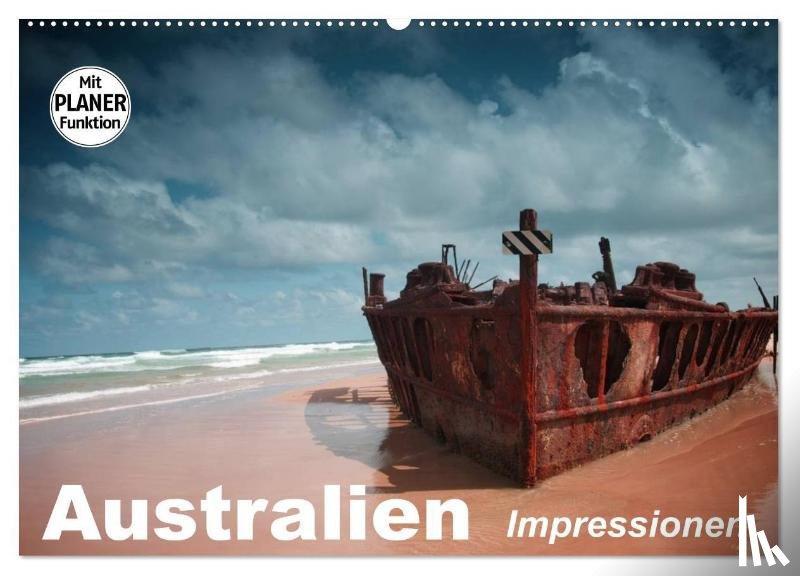 Stanzer, Elisabeth - Australien. Impressionen (Wandkalender 2026 DIN A2 quer), CALVENDO Monatskalender