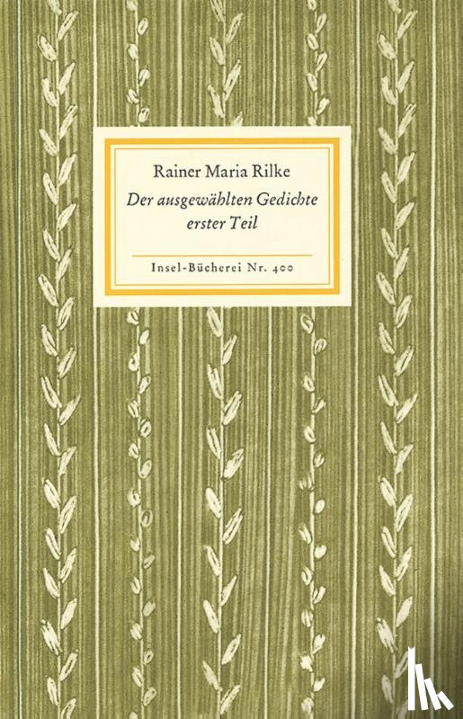 Rilke, Rainer Maria - Der ausgewählten Gedichte erster Teil