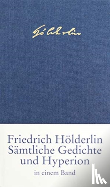 Hölderlin, Friedrich - Sämtliche Gedichte und >Hyperion<