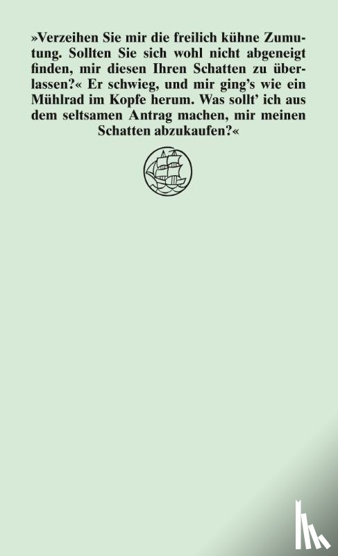 Chamisso, Adelbert von - Peter Schlemihls wundersame Geschichte