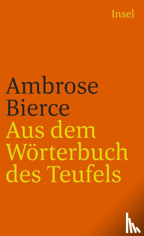 Bierce, Ambrose - Aus dem Wörterbuch des Teufels