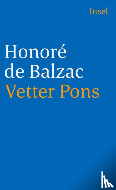 Balzac, Honore de - Vetter Pons
