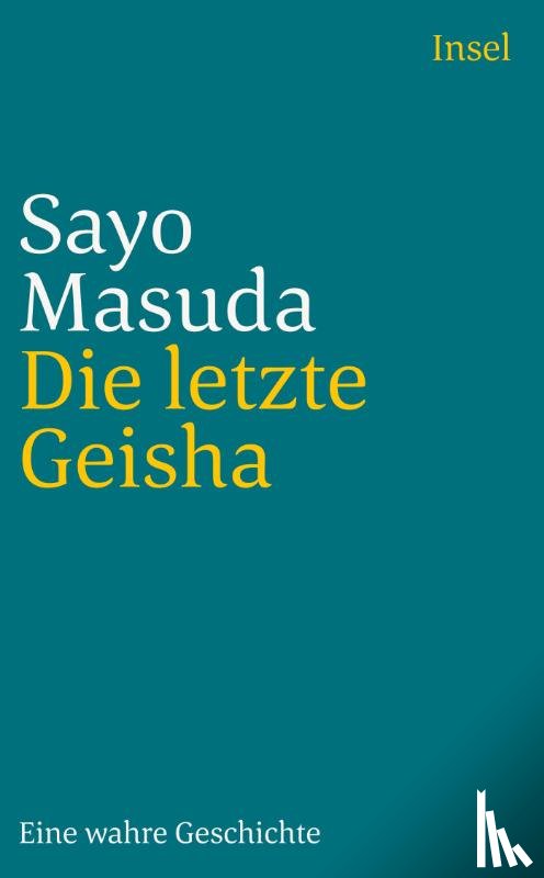 Masuda, Sayo - Die letzte Geisha