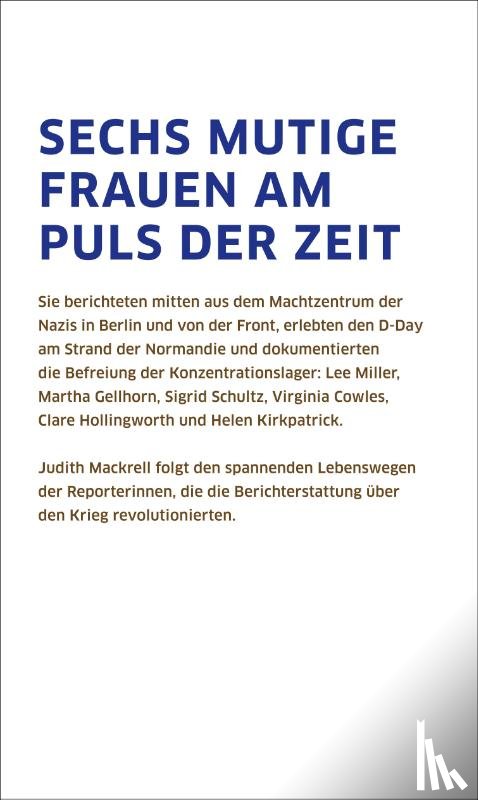 Mackrell, Judith - Frauen an der Front