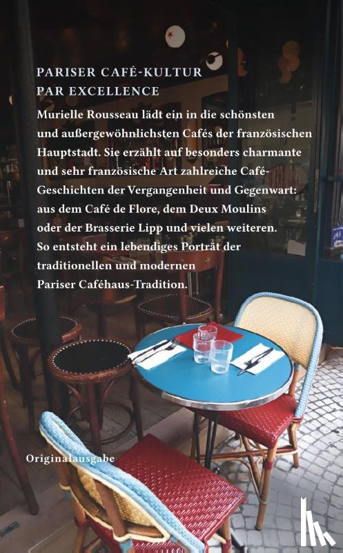 Rousseau, Murielle - Die Cafés von Paris