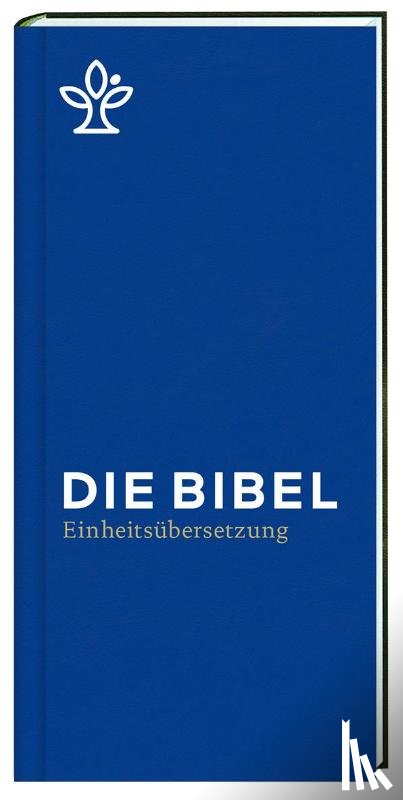  - Die Bibel. Taschenausgabe blau mit Reißverschluss.