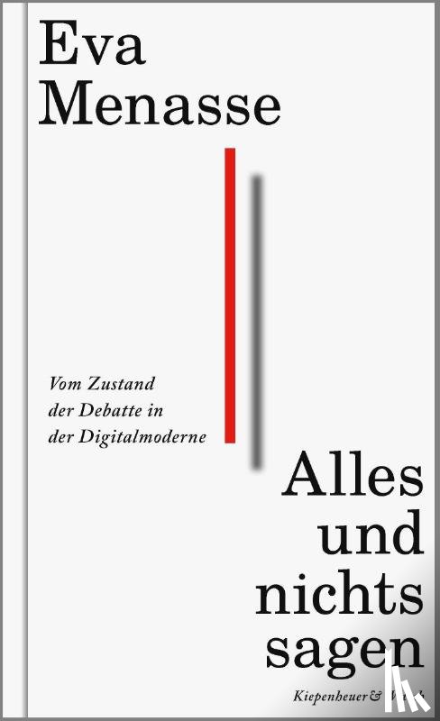 Menasse, Eva - Alles und nichts sagen