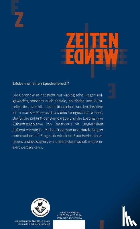 Friedman, Michel, Welzer, Harald - Zeitenwende - Der Angriff auf Demokratie und Menschenwürde