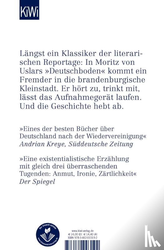 Uslar, Moritz von - Deutschboden