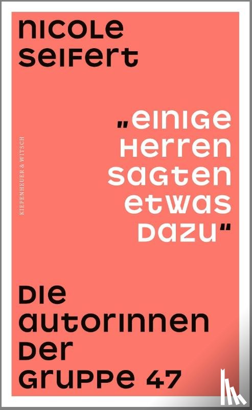 Seifert, Nicole - "Einige Herren sagten etwas dazu"