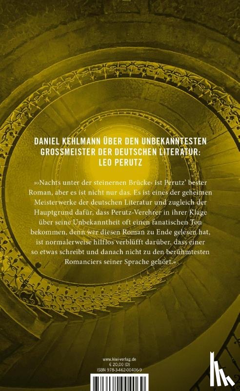 Kehlmann, Daniel - Daniel Kehlmann über Leo Perutz
