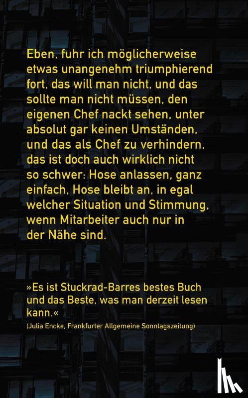 Stuckrad-Barre, Benjamin von - Noch wach?