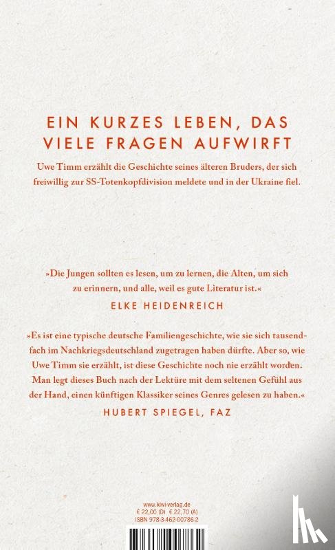 Timm, Uwe - Am Beispiel meines Bruders