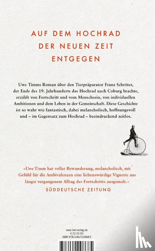 Timm, Uwe - Der Mann auf dem Hochrad