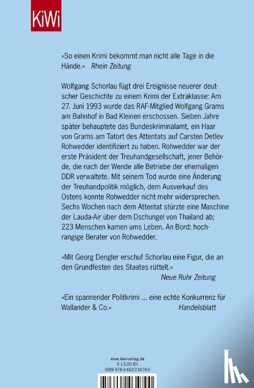Schorlau, Wolfgang - Die blaue Liste