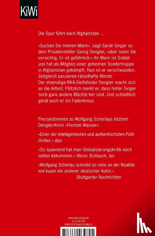 Schorlau, Wolfgang - Brennende Kälte