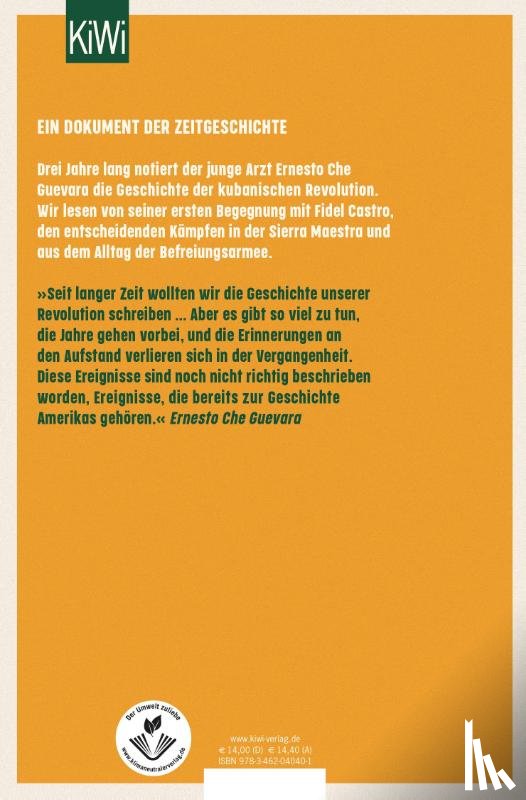 Guevara, Ernesto Che - Kubanisches Tagebuch