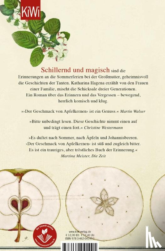 Hagena, Katharina - Der Geschmack von Apfelkernen