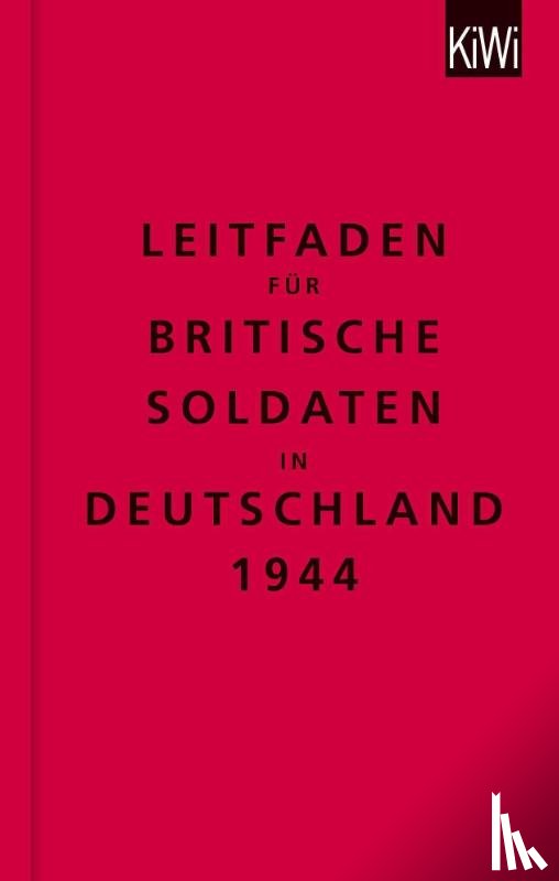 The Bodleian Library - The Bodleian Library: Leitfaden für britische Soldaten in Deutschland 1944