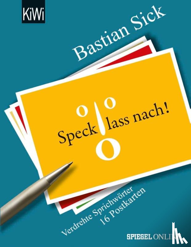 Sick, Bastian - Speck, lass nach!
