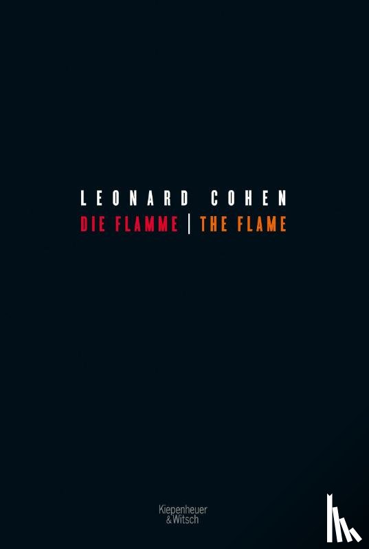 Cohen, Leonard - Die Flamme - The Flame