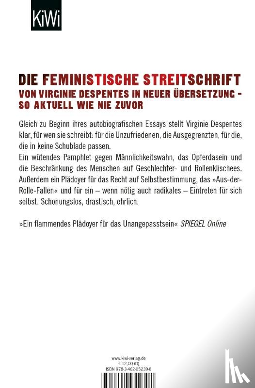 Despentes, Virginie - King Kong Theorie