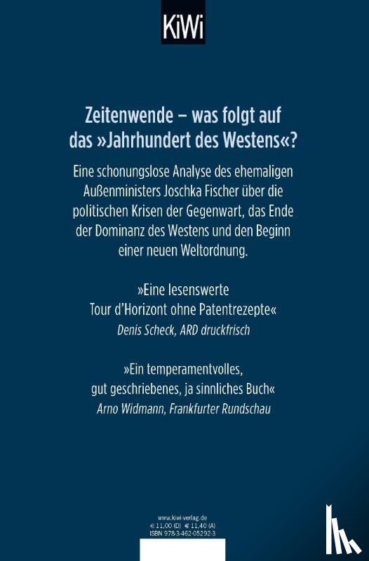 Fischer, Joschka - Der Abstieg des Westens
