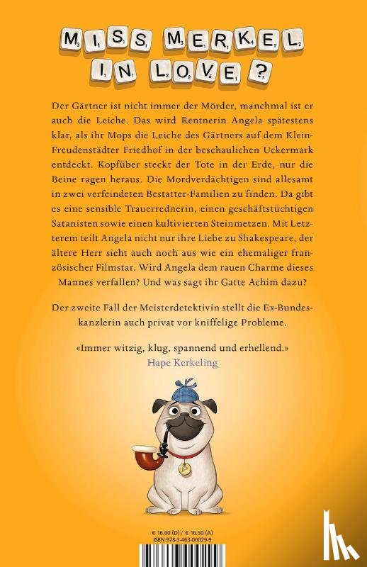 Safier, David - Miss Merkel: Mord auf dem Friedhof