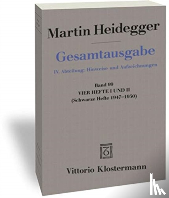 Heidegger, Martin - VIER HEFTE I UND II